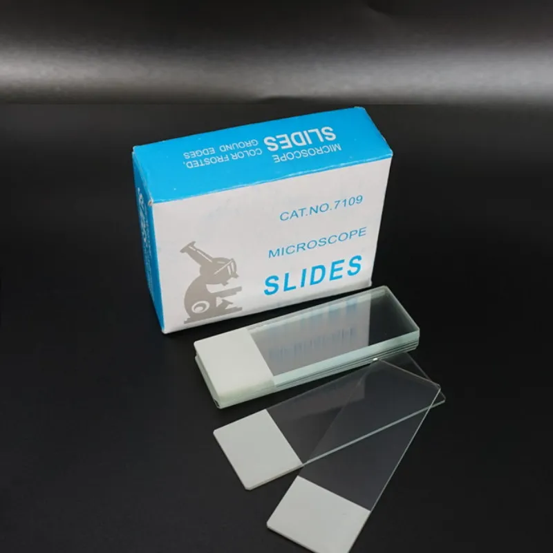 Lamelles couvre-objets pour microscope pré-nettoyées